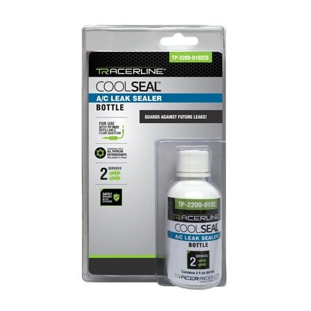 Tracer Products COOL SEAL AC LEAK SEALER 2 OZ BOTTLE DLTP22000102CS | Zoro
